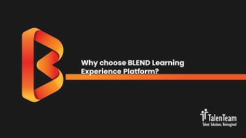 Why choose BLEND Learning Experience Platform?