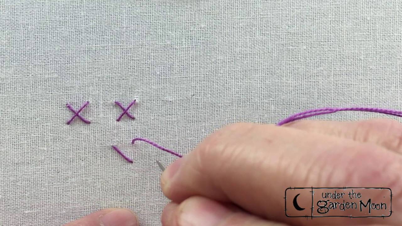 Cross Stitch | Under the Garden Moon Blog
