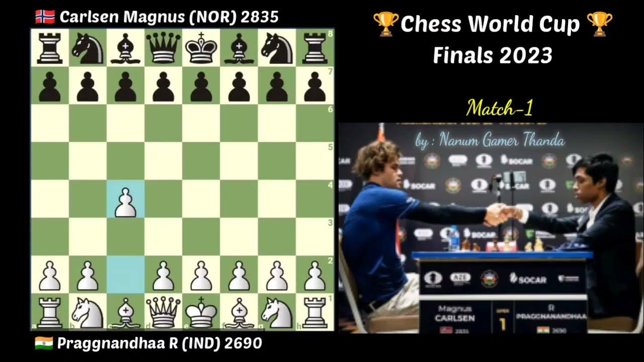 Magnus vs. Pragg! Is the World #1 Ready For the Future?, Game 1