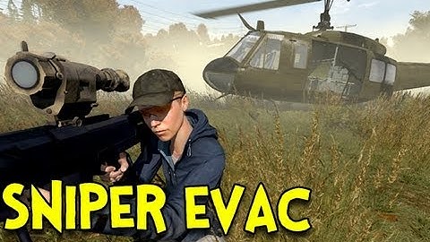 SNIPER HELI EVAC! - Arma 2: DayZ Mod - Ep.3