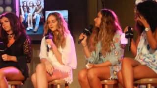 Little Mix - Interview + reaction to 4 yr video [8.19.15]