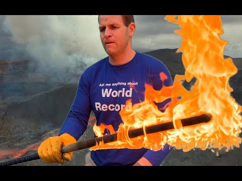 Fire Sword Spinning World Record