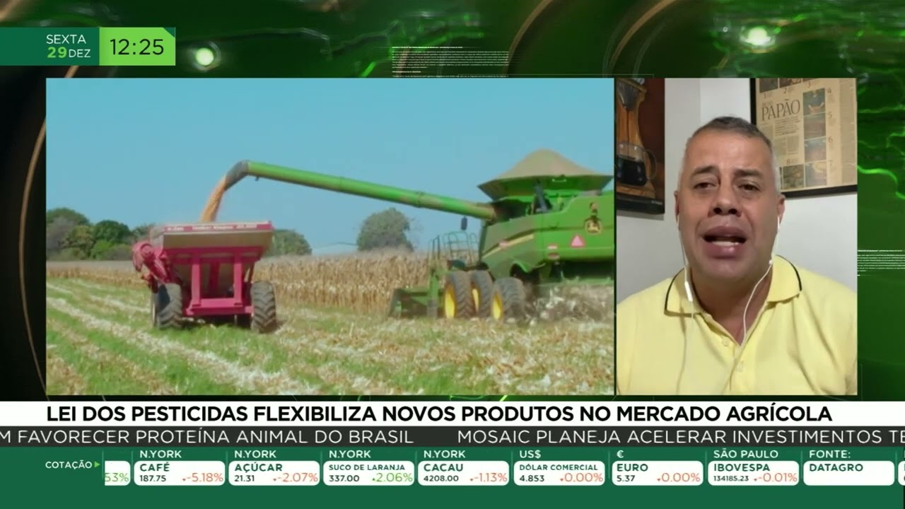 Lei dos pesticidas flexibiliza novos produtos no mercado agrícola