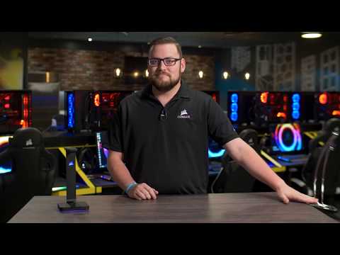 CORSAIR ST100 RGB Premium Headset Stand