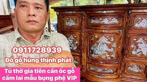 Tủ thờ bụng phệ cẩn ốc gỗ cẩm lai vip | tủ thờ bụng phệ khảm ốc gỗ cẩm lai | tủ thờ gỗ cẩm lai | 