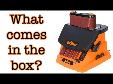 Unboxing the Triton TSPST450 Spindle & Belt Sander || Aussie Tool Reviews