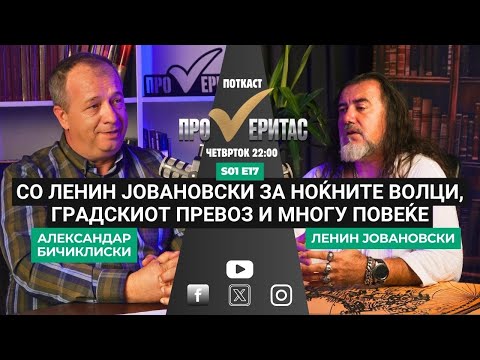 Proveritas| Проверитас S01E17, За ноќните волци, градскиот превоз и многу повеќе со Ленин Јовановски