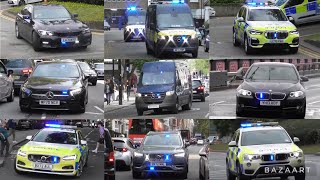 UK Police Vehicles responding  Best of 2023