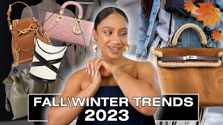6 HOTTEST LUXURY HANDBAG Trends FALL/WINTER, STAY IN STYLE! | Tiana Peri