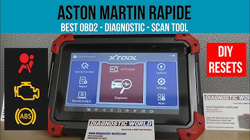 Best Aston Martin Rapide OBD2 Diagnostic Scan Tool For engine, abs, transmission airbags OIL etc