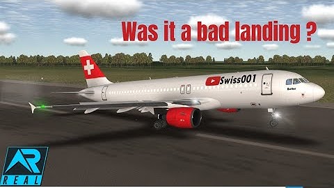 #swiss001landing | Airbus A320 The Perfect Landing | RFS