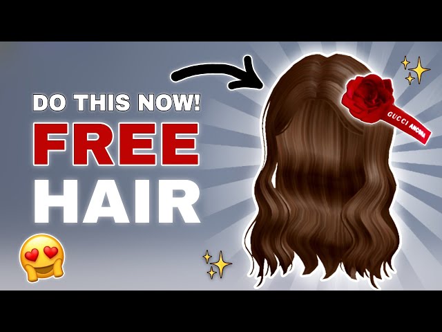 how to get free roblox gucci hair- 🤩 