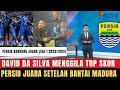  dds menggila jadi pemain terbaik dan top skor persib juara liga 1 usai bantai madura united 61