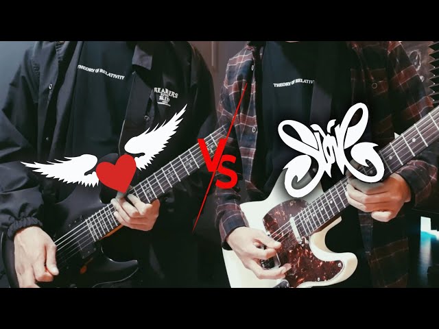 DEWA VS SLANK (Guitar Solo Battle) Legend ketemu Legend | yang mana lead favorit kalian? 😀 class=