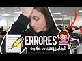 10 ERRORES QUE COMETES EN LA UNIVERSIDAD  Nideconi - YouTube