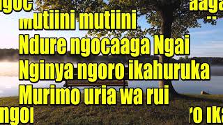 JESU NJIKARIA MUTIINI ( LYRICS)