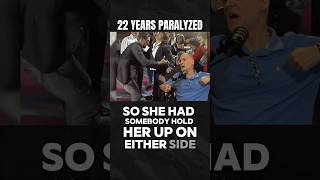 22 years paralyzed and she walks today. #miraclemonday #testimony #Jesusheals #miracle #bibleshorts