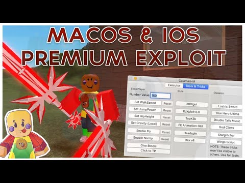 Premium Roblox Script Executor - Works on Mac & IOS! (Giveaway) 