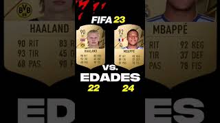 MBAPPÉ Vs HAALAND EVOLUCIÓN  FIFA 22 #shorts