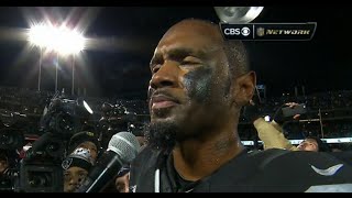 Charles woodson post game speech addresses crowd postgame speaks
oakland my thoughts review