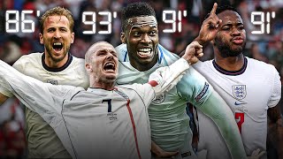 England Goals But They Keep Getting Scored Later! 🤩 | Beckham Free-kick, Sturridge Last Gasp Winner