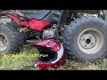 Atv riding on the farm