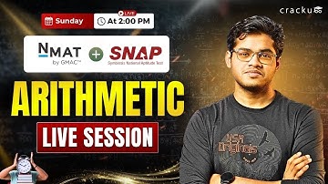 NMAT + SNAP Arithmetic Revision | Complete NMAT + SNAP Arithmetic Marathon By CAT Topper