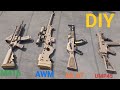 my cardboard guns/gun/paper gun/banduk/cardboard gun shoots paper bullet#army #diy #pubg