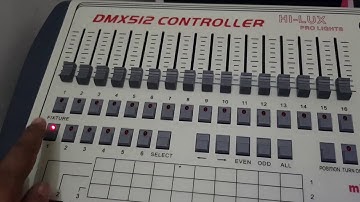 Dmx controller mini pearl 1024
