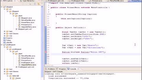 GWT, un primer vistazo con SmartGWT
