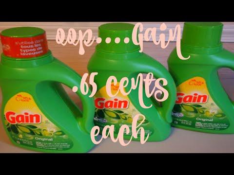 Gain Laundry detergent/ Suavitel_Low cost out of pocket