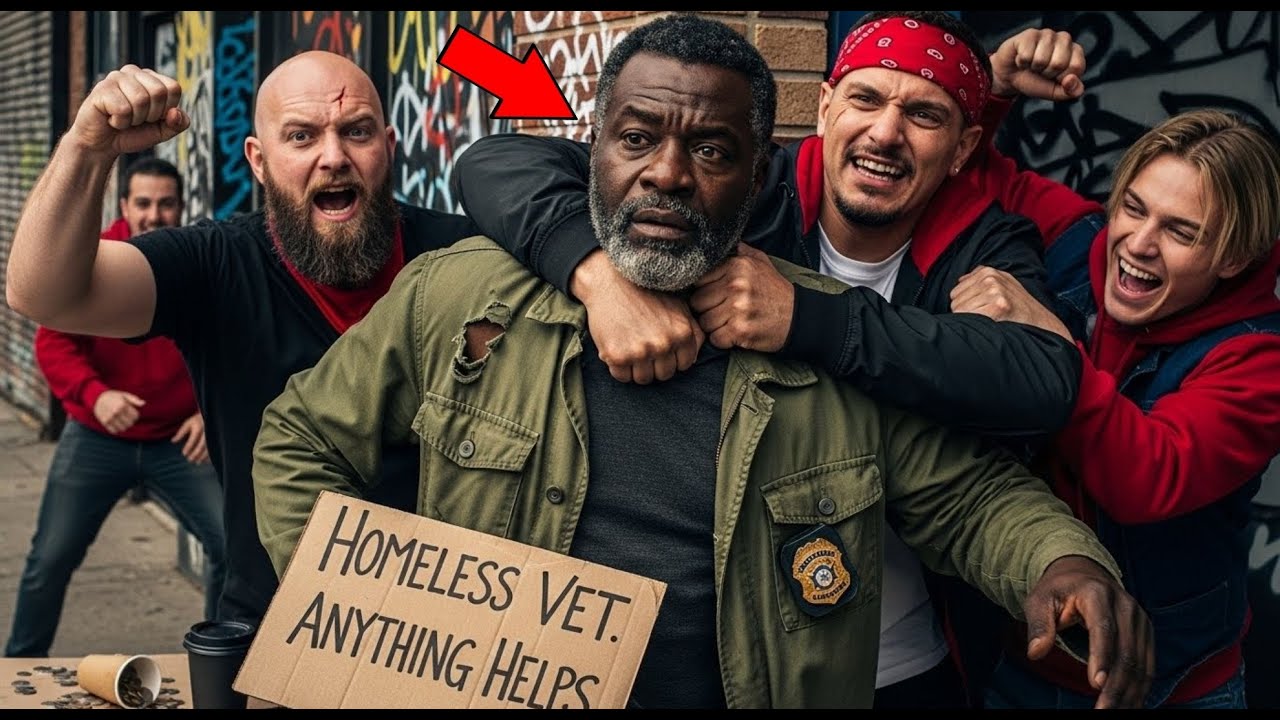 Gang Members Harass Homeless Black Veteran, Don't Know He's Undercover FBI Agent