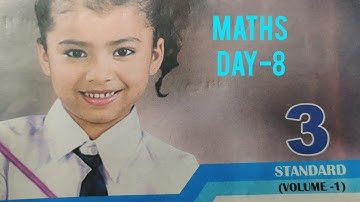 3rd std //Maths //Bridge Course Module //Day -8//English Medium //
