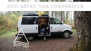 VAN TOUR | 2001 Astro Van Conversion