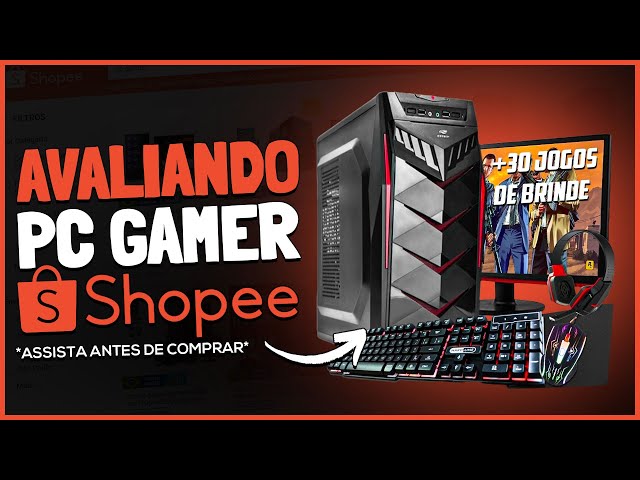 COMPREI ESSE PC GAMER POR R$1400 NO MERCADO LIVRE, OLHA O QUE