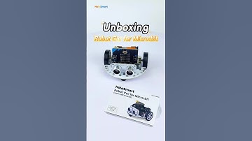 From Unboxing to Coding 🚗Watch how easy it is to assemble the Microbit Robot Car #shorts #microbit