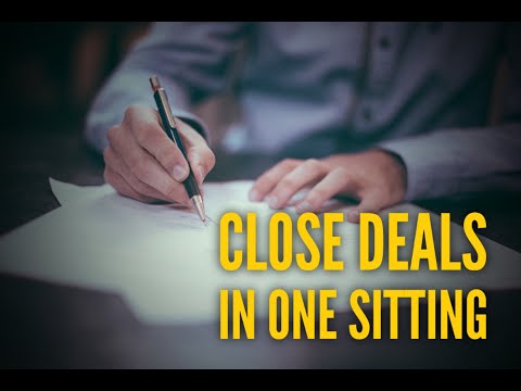How To Close Deals in One Sitting | ABCweekly 021