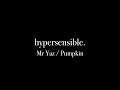 Mr yaz feat pumpkin  live session hypersensible