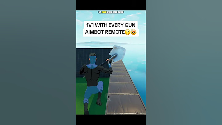 How To Get The AIMBOT REMOTE In 1v1 With Every Gun!