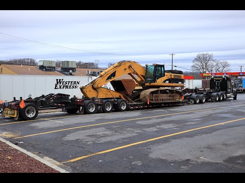 This road train is on time!