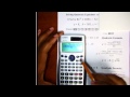 Matrix calculations using the Casio fx991ES PLUS ...