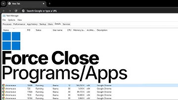 "Force Close" a Program/App on Windows 11 - If It