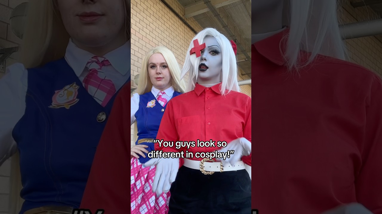 Cosplayers are masters of disguise! 