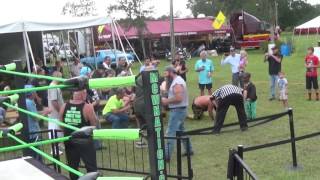 Micro Championship Wrestling At Cacklebery Campground.