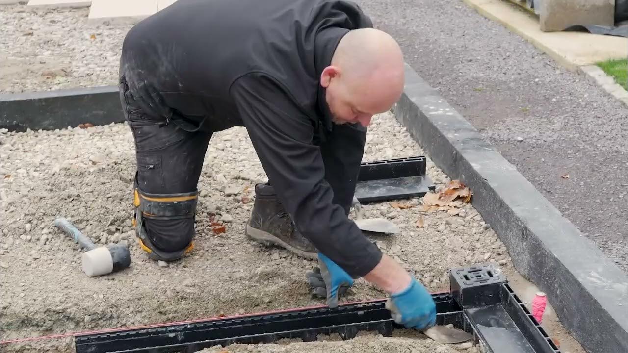 Channel Drain Installation Tutorial YouTube