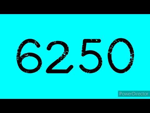 Challenge countdown from 6300