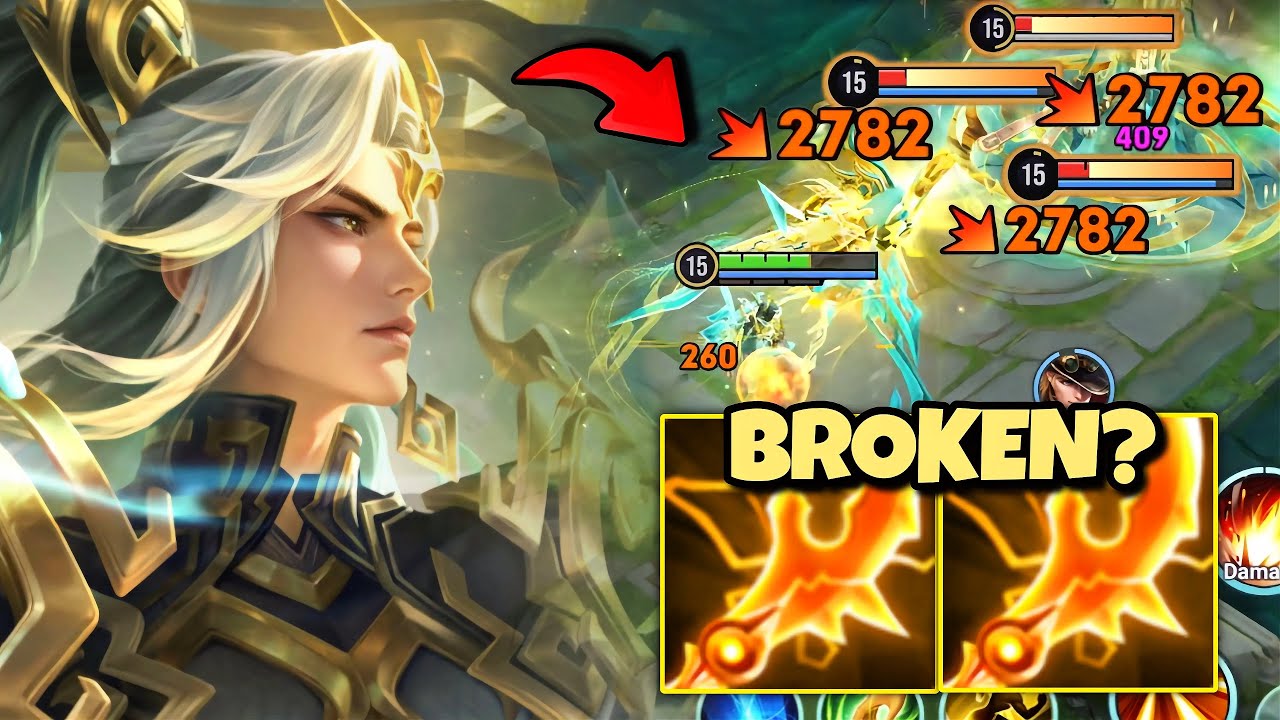 TOP 1 HOU YI NEW SPARKFORGED BROKEN BUILD IN FARM LANE! | HONOR OF KINGS