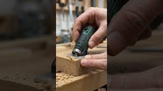 Compact Corner Rounding Router Tool #woodworking #bamboo1 #mini #tools #minia #wood #minivlog
