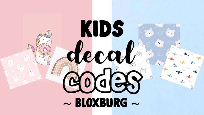 children's pajamas {not mine!<3}  Bloxburg decal codes, Custom