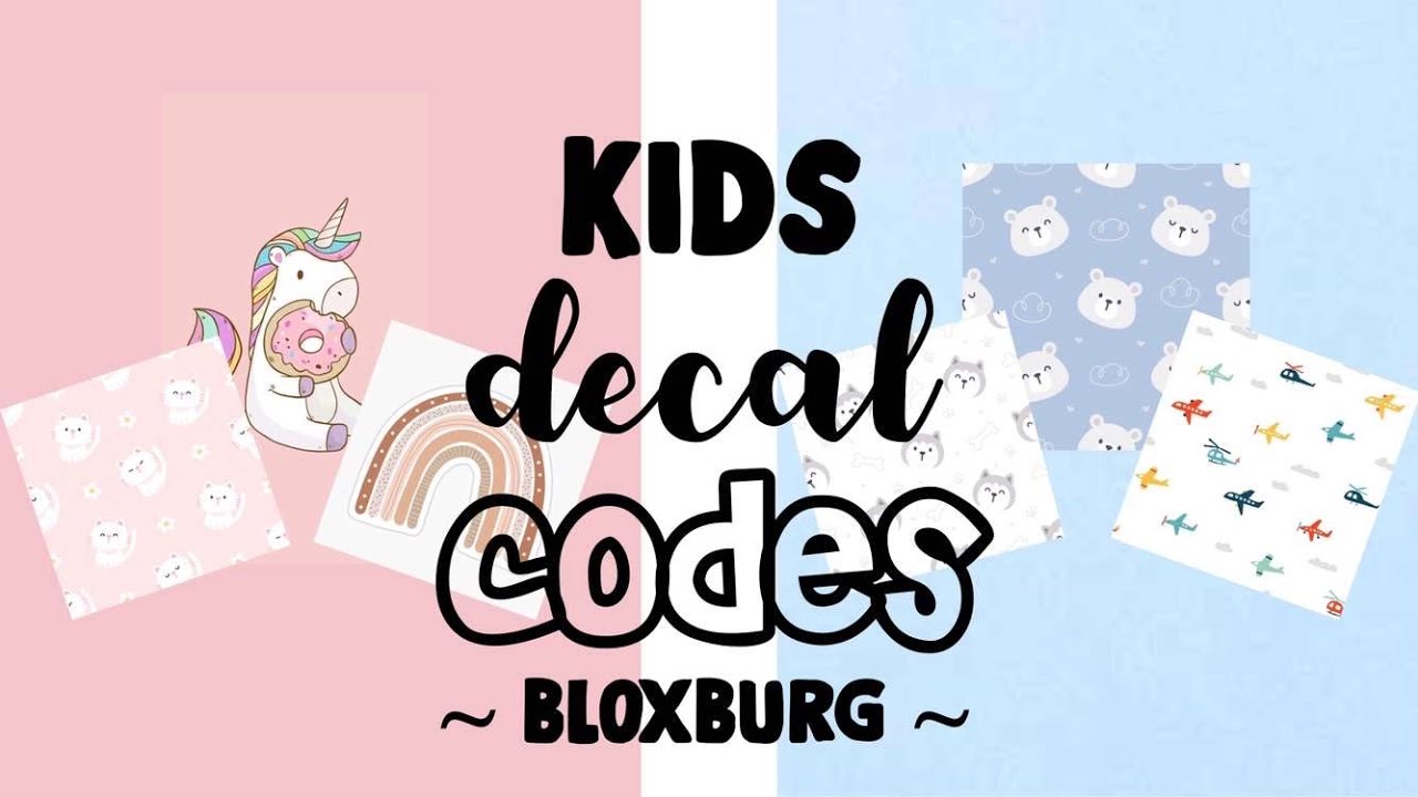 NOT MINE!!  Coding for kids, Bloxburg decal codes, Roblox roblox